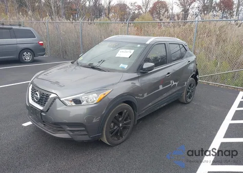 2020 Nissan Kicks Sv Xtronic Cvt from USA, damaged, VIN 3N1CP5CV3LL511810